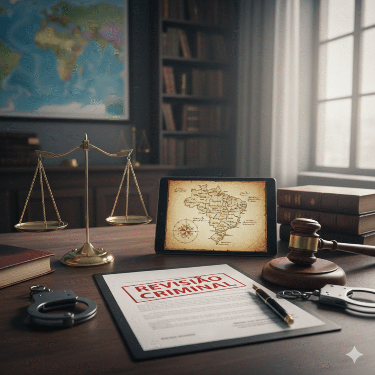 Estratégia de Revisão Criminal e Justiça Penal 2026.