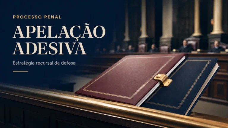 Dois recursos jurídicos unidos diante de um tribunal, representando a apelação adesiva defensiva